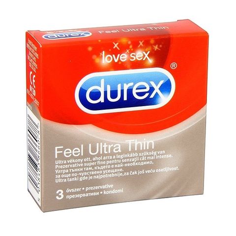Durex Feel Ultra Thin презервативи х3 броя