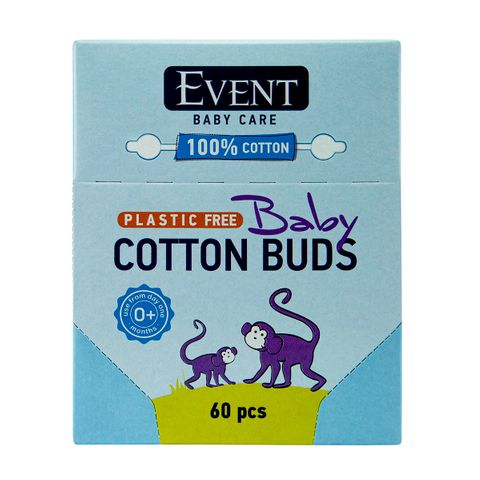 Event Baby Care Бебешки клечки за уши x60 броя