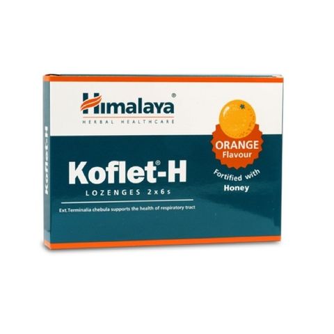 Himalaya Koflet Бонбони с аромат на портокал х12 броя