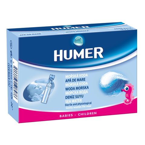 Humer Морска вода за бебета 18 монодози x5 мл