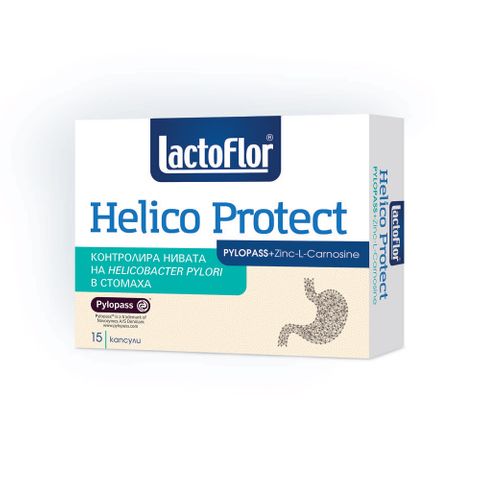 Lactoflor Хелико Протект х15 капсули