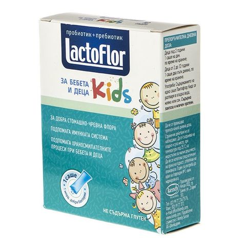 Lactoflor Кидс Пробиотик за бебета и деца х10 сашета