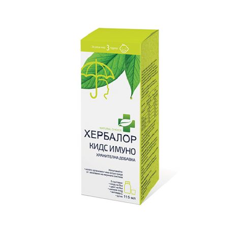 Polpharma Natural Choice Хербалор Кидс Имуно Сироп х115 мл