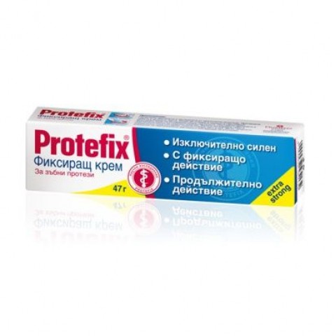 Protefix Фиксиращ крем за всякакъв вид зъбни протези х47 грама