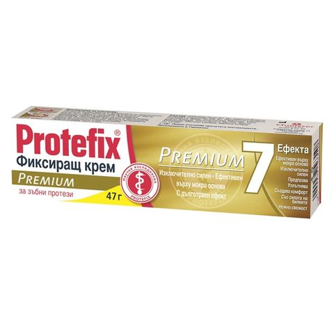 Protefix Premium Фиксиращ крем за протези х47 грама