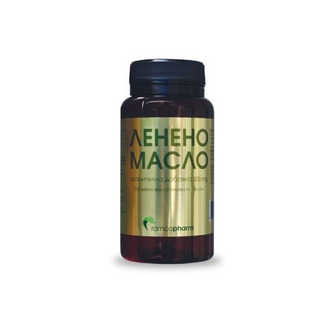 Ramcopharm Ленено масло 500 мг х150 капсули
