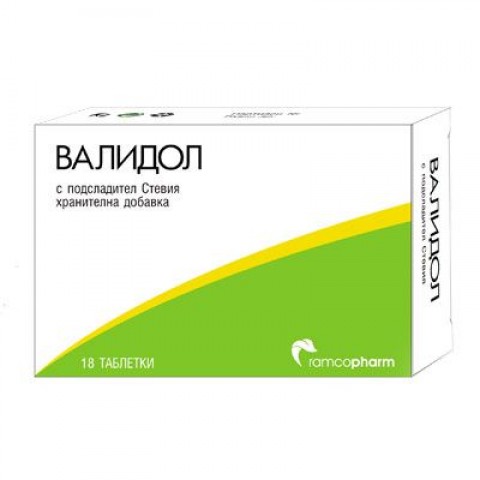 Ramcopharm Валидол при Безсъние 60мг x18 таблетки