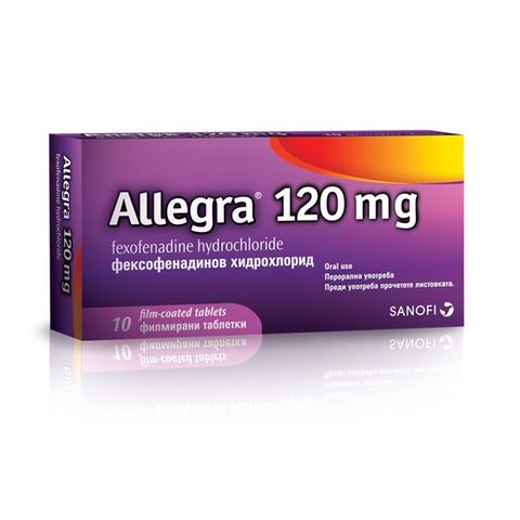 Sanofi Алегра при алергии 120 мг х10 таблетки