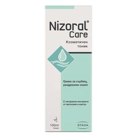 Stada Nizoral Care Козметичен тоник при сърбящ и раздразнен скалп x100 мл