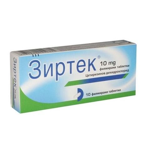 UCB Pharma Зиртек при алегии 10 мг х10 таблетки