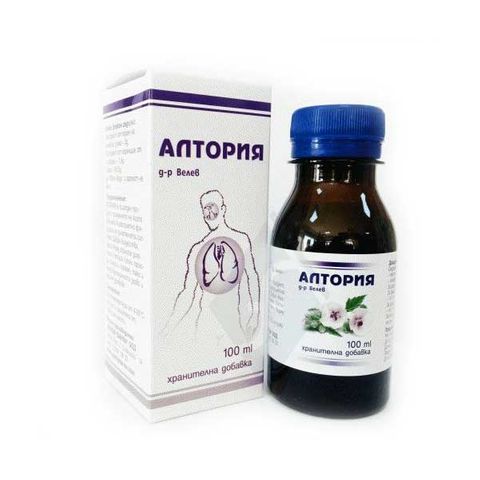 Velevi Farma Алтория Сироп при кашлица х100 мл