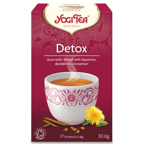 Yogi Tea Detox Био чай за детоксикация х17 пакетчета