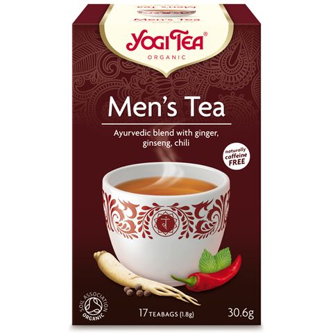 Yogi Tea Men's Tea Био Аюрведичен чай за мъже x17 пакетчета