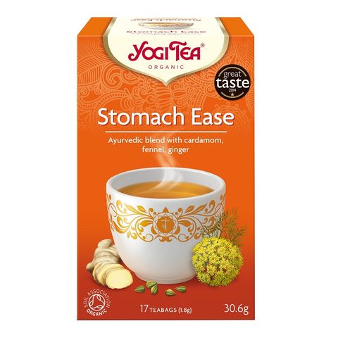 Yogi Tea Stomach Ease Био Аюрведичен чай за добро храносмилане x17 пакетчета