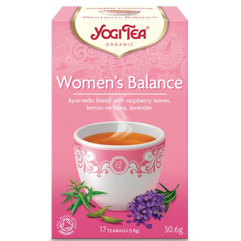 Yogi Tea Women's Balance Био Аюрведичен чай Женски за баланс x17 пакетчета