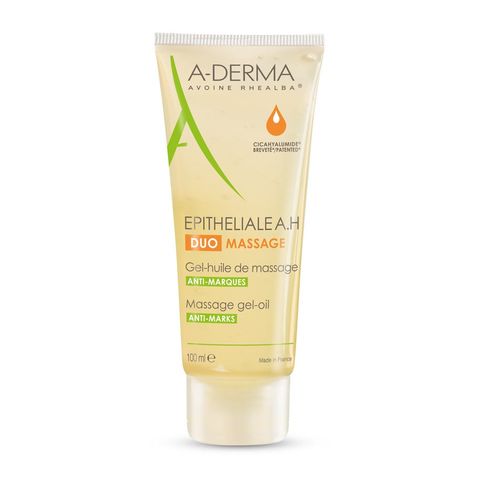 A-Derma Epitheliale A.H Масажно гел-олио срещу неестетични белези и стрии х100 мл
