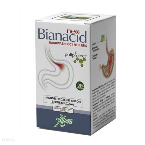 Aboca NeoBianacid при киселини и рефлукс х14 дъвчащи таблетки