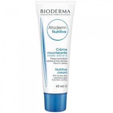 Bioderma Atoderm Успокояващ и подхранващ крем за суха и много суха кожа x40 мл
