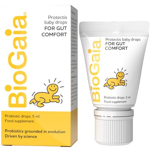 BIOGAIA Биогайа Протектис Пробиотични капки при колики и диария за бебета и деца с нов прецизен дозатор х5 мл