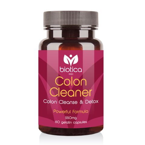 Biotica Colon Cleaner за изчистване на дебелото черво x60 капсули