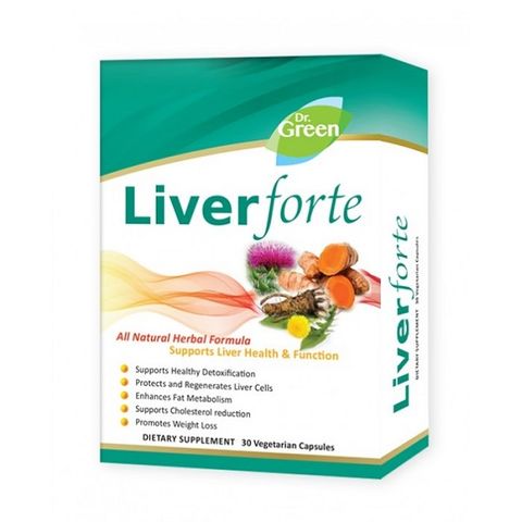 Dr. Green Liver Forte За детоксикация и здрав черен дроб х30 капсули