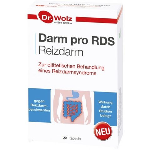 Dr. Wolz Darm pro RDS Reizdarm При коремен дискомфорт и подуване х20 капсули