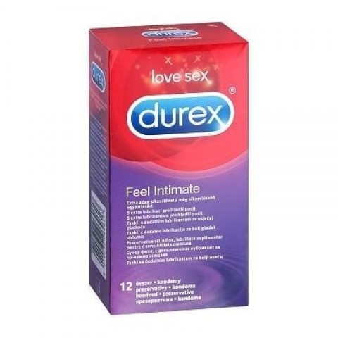 Durex Feel Intimate Супер фини презервативи х12 броя