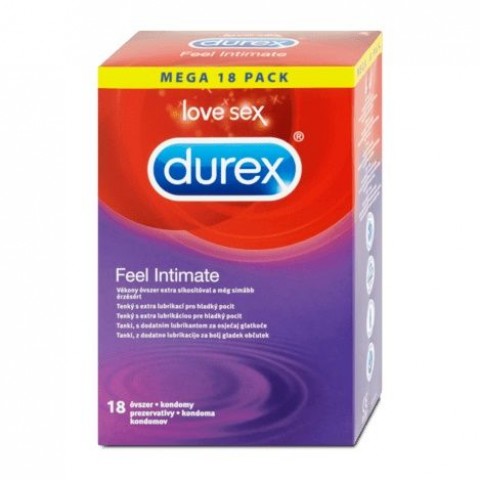 Durex Feel Intimate Супер фини презервативи х18 броя
