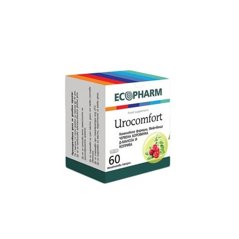 ECOPHARM Urocomfort за здрави пикочни пътища x60 капсули