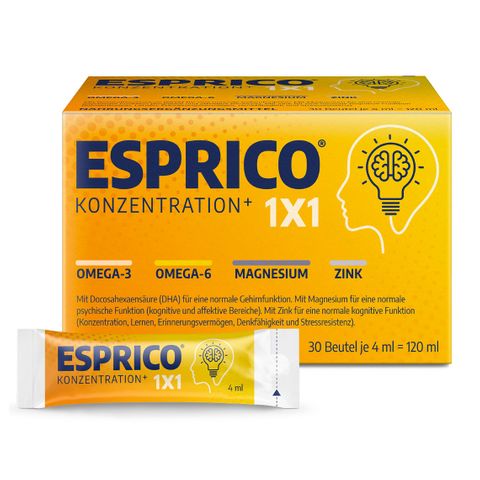 ENGELHARD ARZNEIMITTEL Esprico За деца с хиперактивност и дефицит на внимание 4 мл 30 сашета