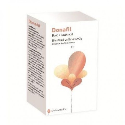 EPSILON HEALTH Donafil Вагинални овули х10 броя
