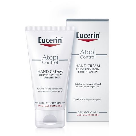 Eucerin Atopicontrol Интензивен и успокояващ крем за ръце x75 мл