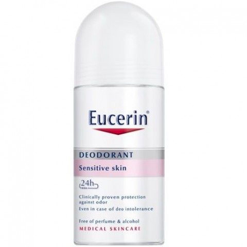 Eucerin Рол-Он Дезодорант против нормално изпотяване за чувствителна кожа x50мл