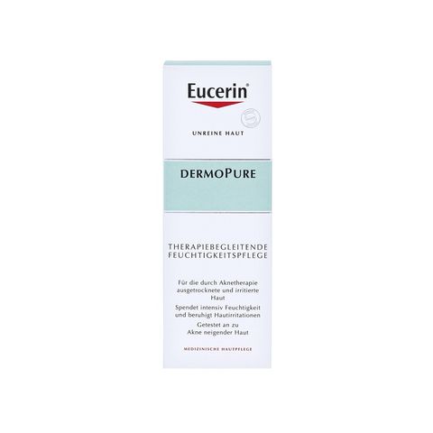 Eucerin DermoPURE Интензивен успокояващ крем за лице за кожа склонна към акне x50 мл