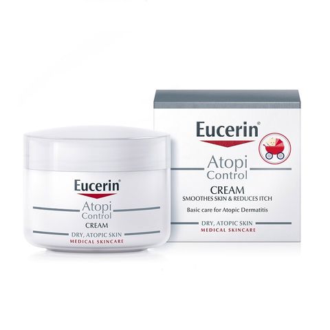 Eucerin Atopicontrol Успокояващ крем за лице за суха и раздразнена кожа x75 мл
