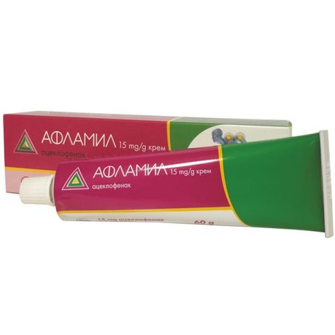 GEDEON RICHTER Aflamil Cream 15 мг/г При възпалителни и болезнени състояния х60 грама