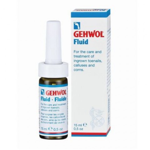 Gehwol Fluid Омекотител за твърда кожа, кокоши трън и мазоли х15 мл