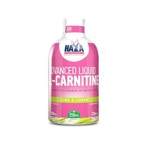 Haya Labs Advanced Liquid L-карнитин за пиене с вкус на лимон и лайм х500 мл