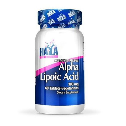 Haya Labs Alpha Lipoic Acid при висока кръвна захар 300 мг х60 таблетки