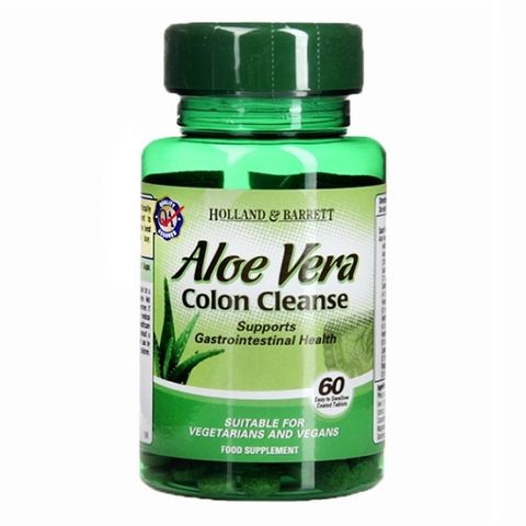 Holland and Barrett Aloe Vera за прочистване на дебелото черво х60 таблетки