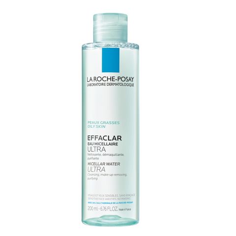 La Roche-Posay Effaclar Ultra Почистваща мицеларна вода за лице за мазна кожа x200 мл