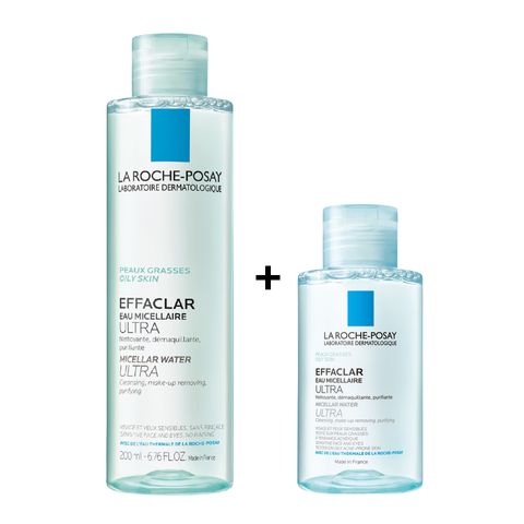 La Roche-Posay Effaclar Ultra Промо комплект Почистваща мицеларна вода за лице за мазна кожа