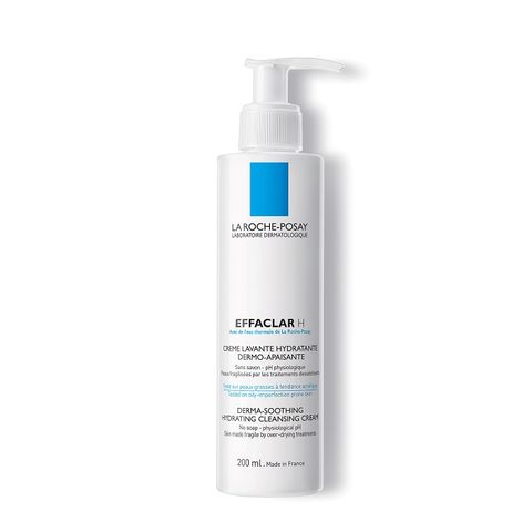 La Roche-Posay Effaclar H Успокояващ хидратиращ измиващ крем за лице х200 мл