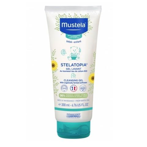 Mustela Stelatopia Душ гел за атопична кожа x200 мл
