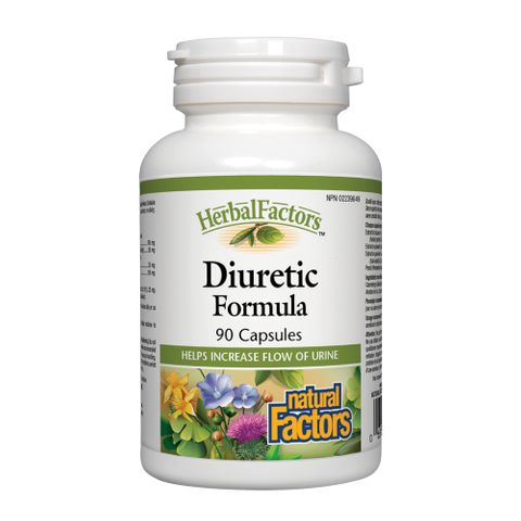 Natural Factors Диуретик Формула 300мг х90 капсули