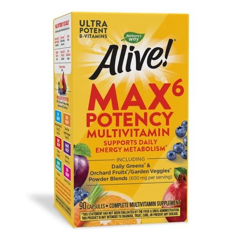 Nature's Way Alive Max 6 Potency Мултивитамини x90 капсули
