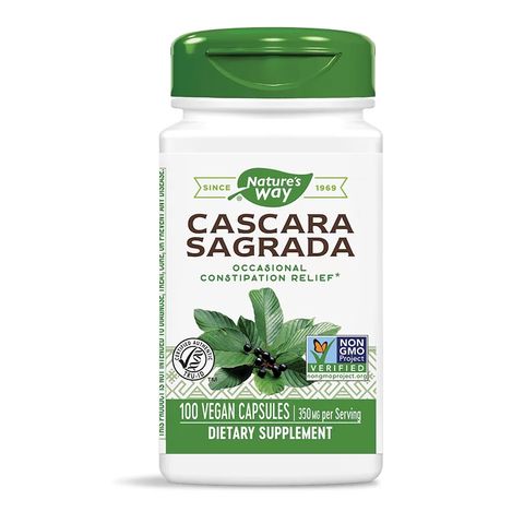 NATURE'S WAY Cascara Sagrada Зърнастец (кора) 350 mg или 425МГ х100 капсули