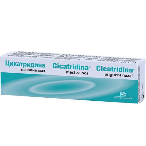 Naturpharma Cicatridina назална маз при сухата и раздразнена носна лигавица х15 грама
