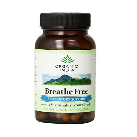 Organic India Breathe Free За здравето на белите дробове x90 капсули