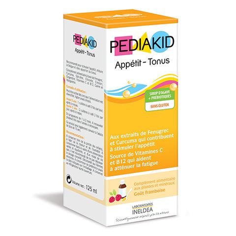 Pediakid Сироп за деца за тонус и апетит х125 млPediakid Сироп за деца за тонус и апетит х125 мл